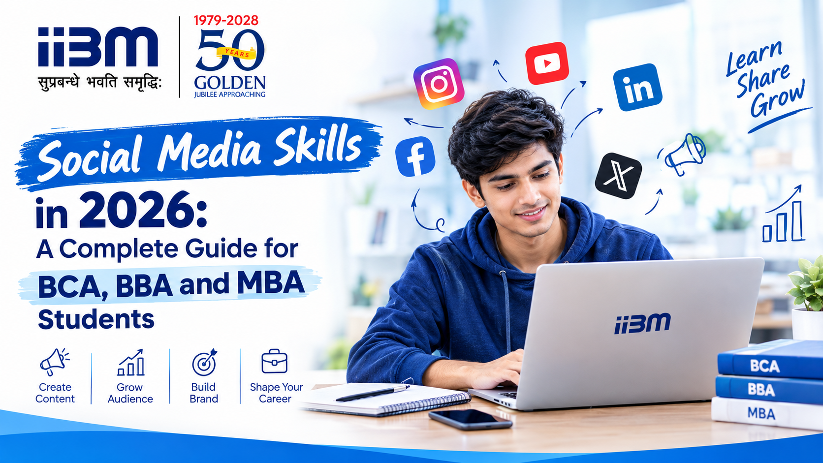 Social Media Skills in 2026: A Complete Guide for BCA, BBA and MBA Students